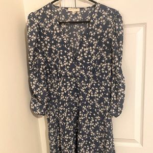 Promesa blue floral midi/maxi dress.